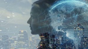 a visual representation of the data underlying a solution based on artificial intelligence (AI)